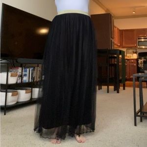 LC Lauren Conrad Tulle Maxi Skirt